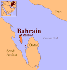  Bahrain Karte